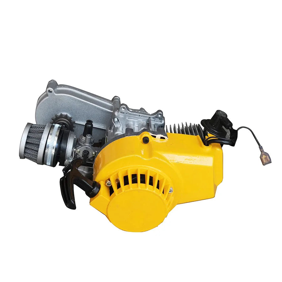 1E44-6 49cc Engine 2-Stroke Pull Start With Transmission Gear Box for Mini Moto ATV Pit Bike Quad Bike