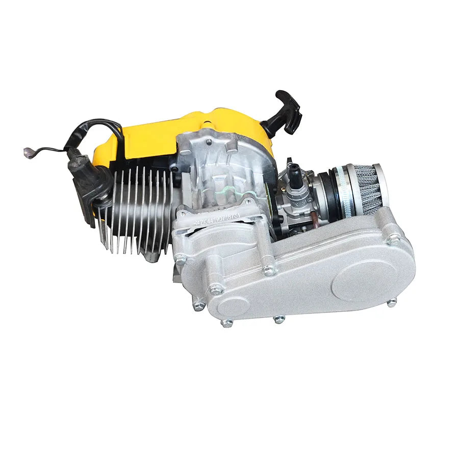 1E44-6 49cc Engine 2-Stroke Pull Start With Transmission Gear Box for Mini Moto ATV Pit Bike Quad Bike