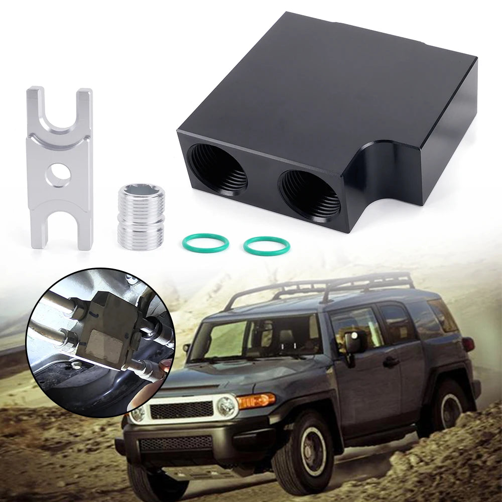 Free Shipping From US Thermal Bypass Valve Upgrade with Billet Filter Coupler for 2019+ 6.7L Cummins with 68RFE or Aisin AS69RC