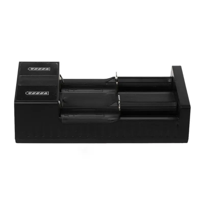 Portable 3.7V 18650 Portable 18350 26650 10440 USB Independent Li-ion Battery Charging Device 2 Slots