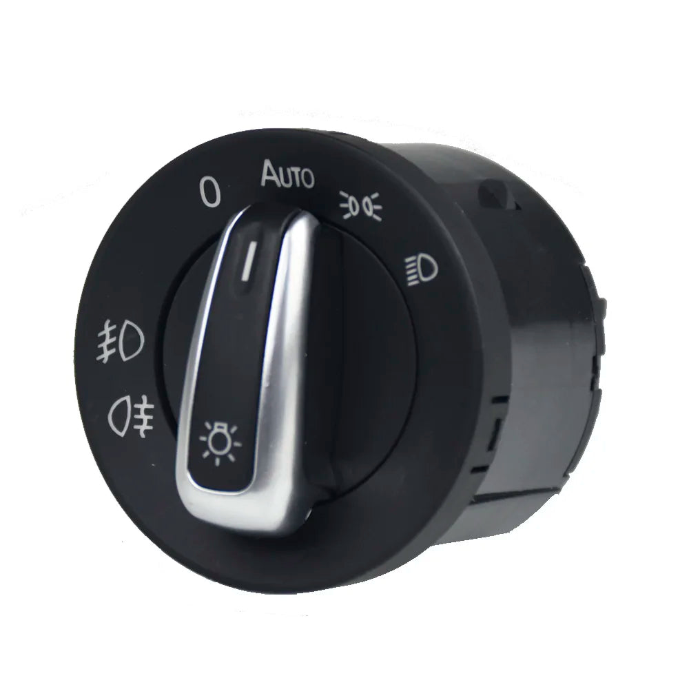Chrome Headlight Switch+Power Window Master Switch For VW Golf 5 6 Mk5 6 Jetta 5 6 Passat B6 Touran SEAT 5ND941431B 5ND959855