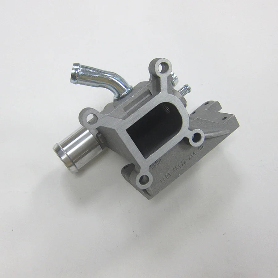 Car Accessories LF94-15-17Z Cooling System Aluminium Type Water Outlet for Mazda 3 2.0 2005-2013 Mazda 6 2005-2012 CX7 Mazda 8