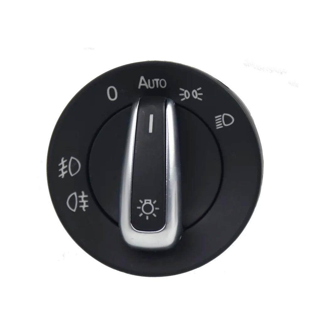 Chrome Headlight Switch+Power Window Master Switch For VW Golf 5 6 Mk5 6 Jetta 5 6 Passat B6 Touran SEAT 5ND941431B 5ND959855