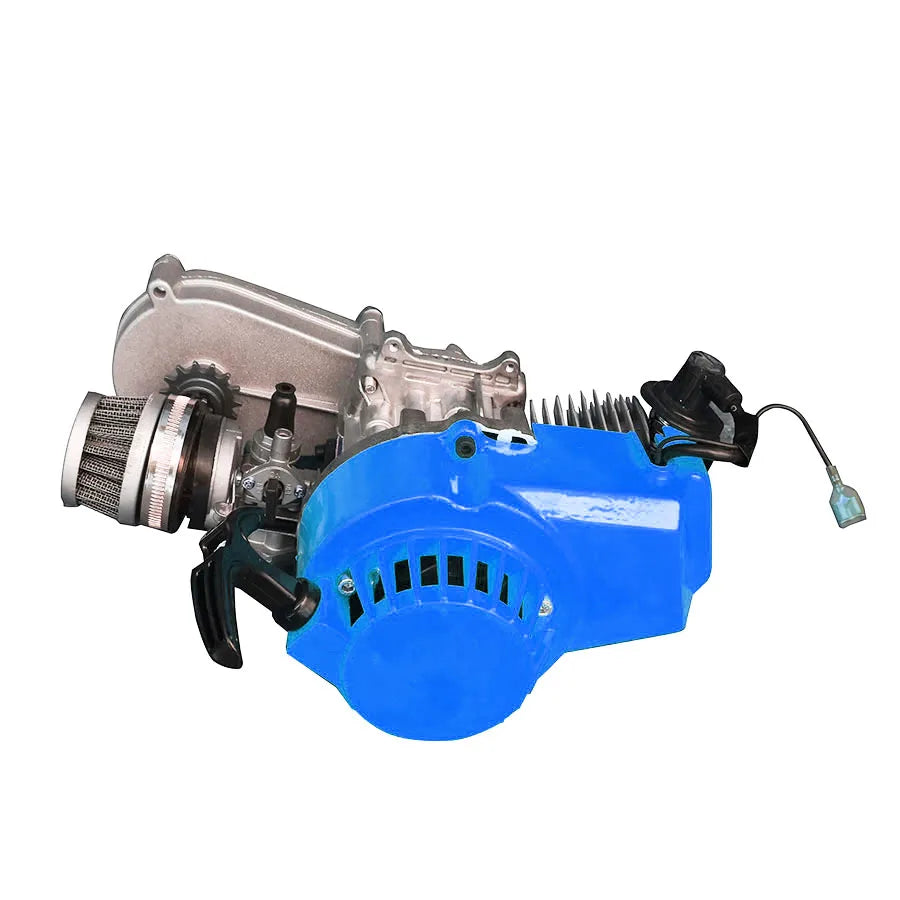 1E44-6 49cc Engine 2-Stroke Pull Start With Transmission Gear Box for Mini Moto ATV Pit Bike Quad Bike