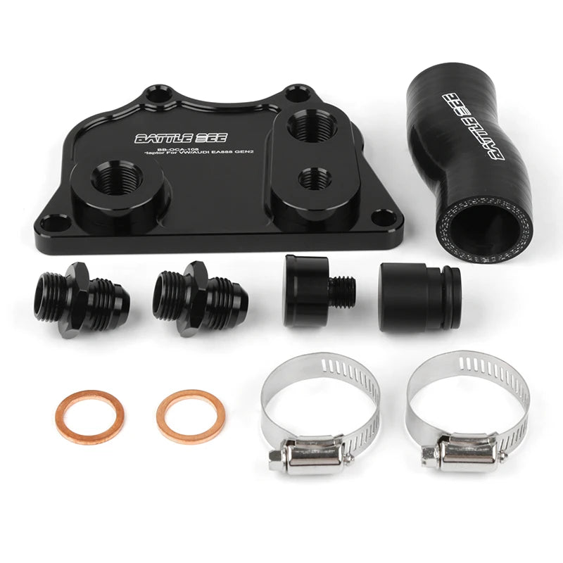 Factory Price New Engine Oil Cooler Adapter BB-OCA-108 for VW Mk6 Golf GTI EA888 Gen1 Gen2 1.8T 2.0T Take off Model BB-OCA-108
