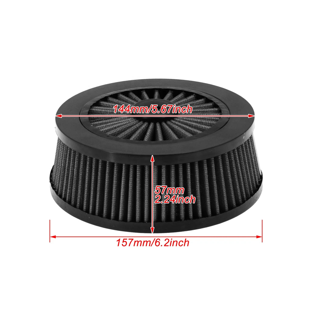 Air Cleaner Intake Filter Replacement Element Fit for Harley Touring Street Glide Softail Dyna Sportster XL 883 1200 48