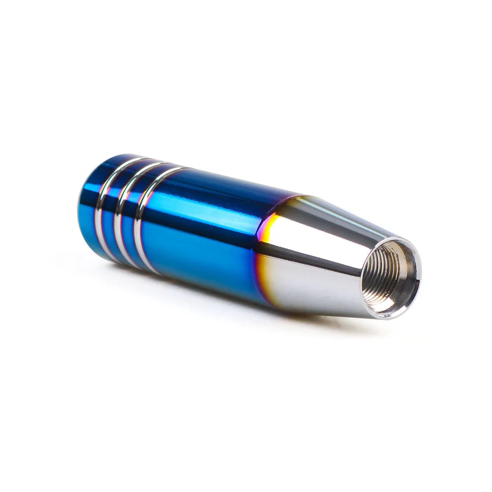 13CM Aluminum Gear Shift Knob Racing Car Universal Manual Transmission Shifter Lever Knob With three adapters