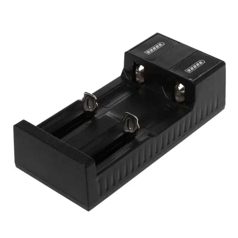Portable 3.7V 18650 Portable 18350 26650 10440 USB Independent Li-ion Battery Charging Device 2 Slots