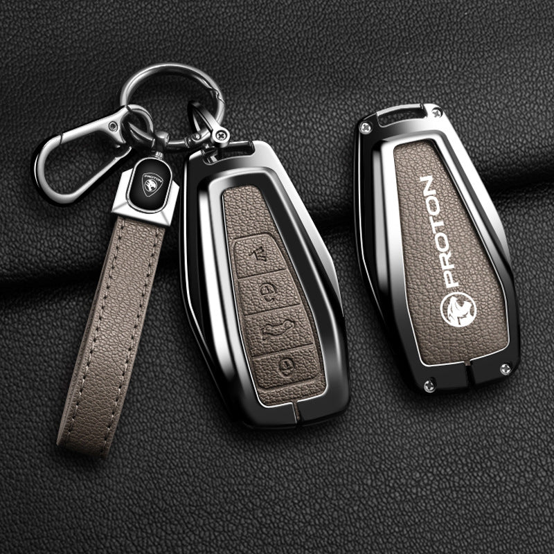 Suitable for Proton key set X50 car special high-end creative metal protection X70 key new bag buckle for men and women