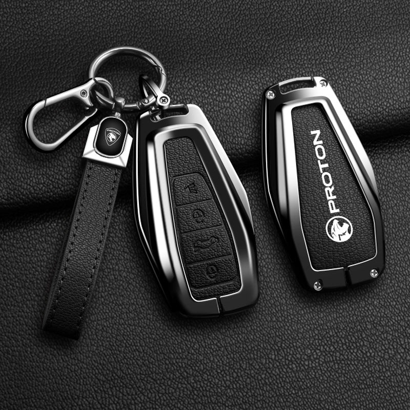 Suitable for Proton key set X50 car special high-end creative metal protection X70 key new bag buckle for men and women