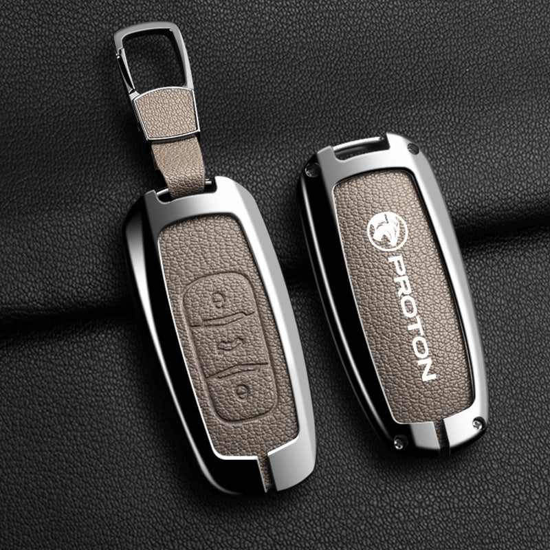 Suitable for Proton key set X50 car special high-end creative metal protection X70 key new bag buckle for men and women