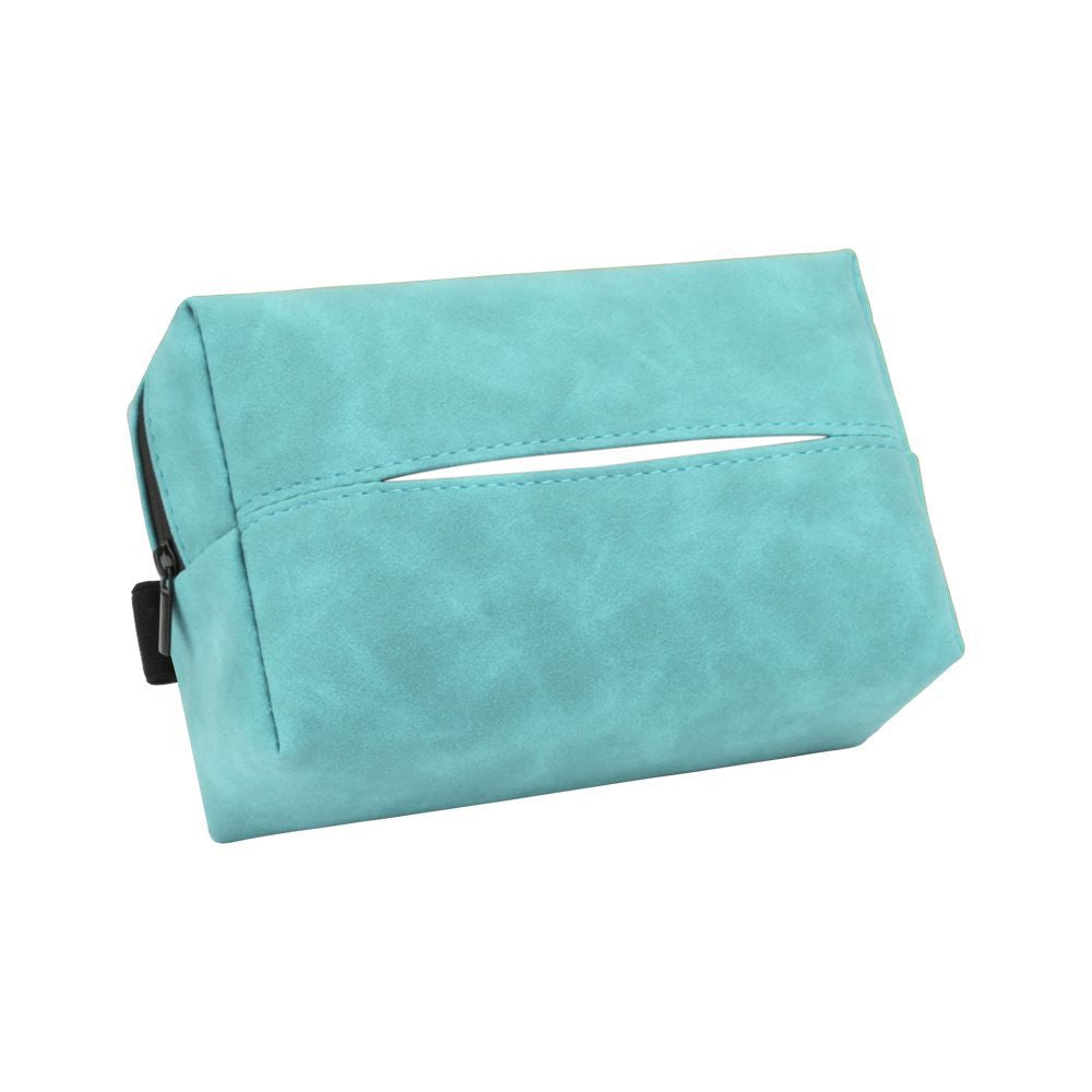 Car Tissue Box Suede Car Tissue Box Multifunctional Car Creative Hanging Bag Back Hanging Portable