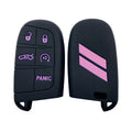 Suitable for Jeep Dodge Silicone Car Key Cover Exclusive Car Products Drop-proof Key Case Source in stock Cross-border
