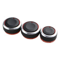 For VW POLO 2002-2013 2014 MK4 MK5 9N 9N3 6R 3Pcs/set Aluminum Alloy AC Knob Heat Control Switch Button Knob