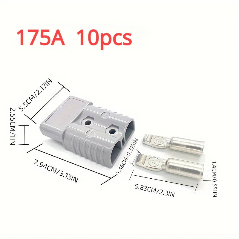 5/10pcs 50A/120A/175A/350A Battery Quick Connect Disconnect Connector 600V Towing Winch Quick Connect Wire Harness Plug