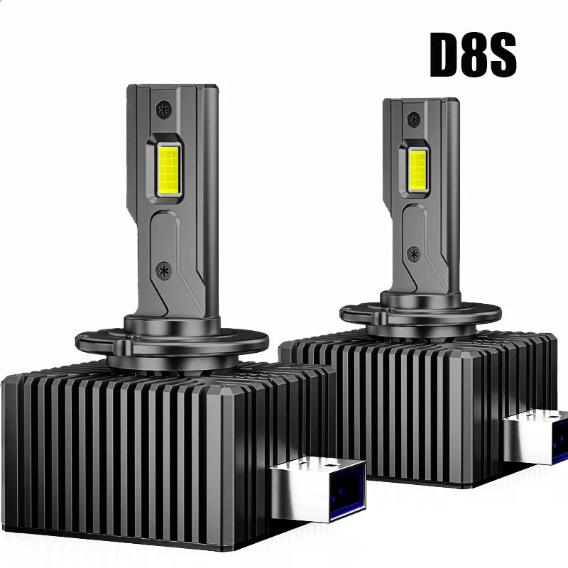 2PCS 30000LM D1S D3S Headlight 35W D2S D2R D4S D4R D5S D8S LED Canbus Lamps  Auto LED Lights Bulb For Car Lights 6000K Plug&Play