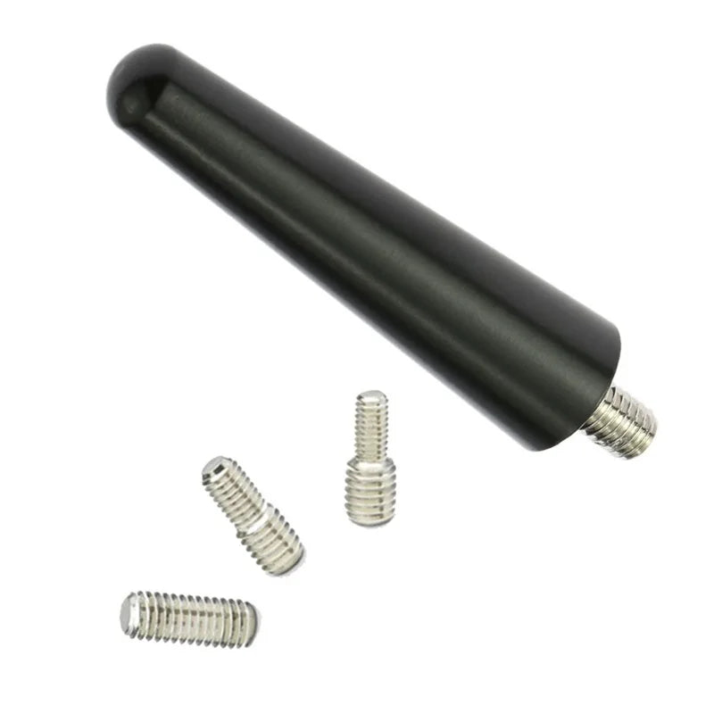 Car Short Antenna Replacement Universal Black Radio Antenna with Adapter Screws for Mini Cooper & Most Cars