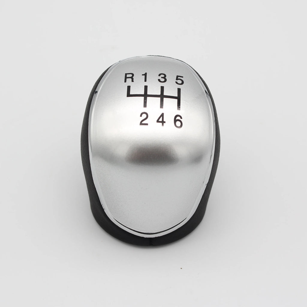 5/6 Speed Gear Shift Knob for Ford Mondeo 4 Mk4 Focus S-Max C- Max Kuga Galaxy Leather Shifter Lever Arm Headball Car Accessorie