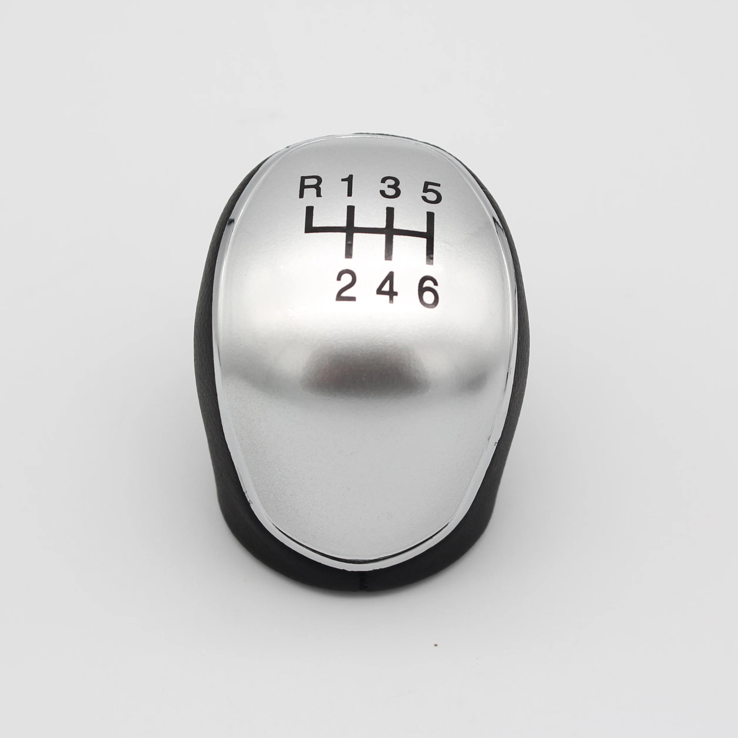 5/6 Speed Gear Shift Knob for Ford Mondeo 4 Mk4 Focus S-Max C- Max Kuga Galaxy Leather Shifter Lever Arm Headball Car Accessorie