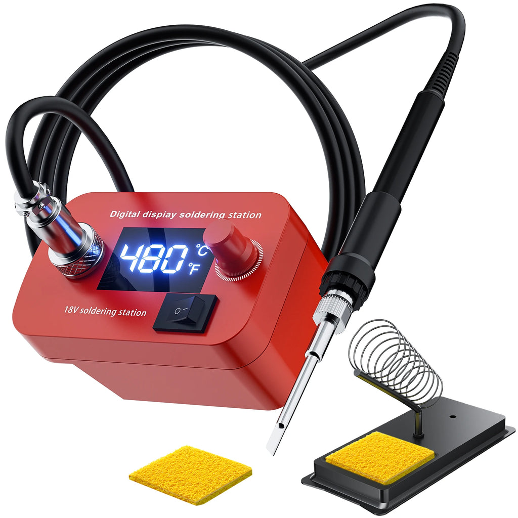 Nananuu Cordless Electric Soldering Iron Adjustment Welding Gun Torch Repair Tool For Makita/For Dewalt/For Bosch/For Milwaukee