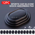 SEAMETAL 12Pcs Upgraded Car Door Gap Cushion Hood Bumper Shock Absorber Reduce Noise Door Protection Pad Universal for Sedan Suv