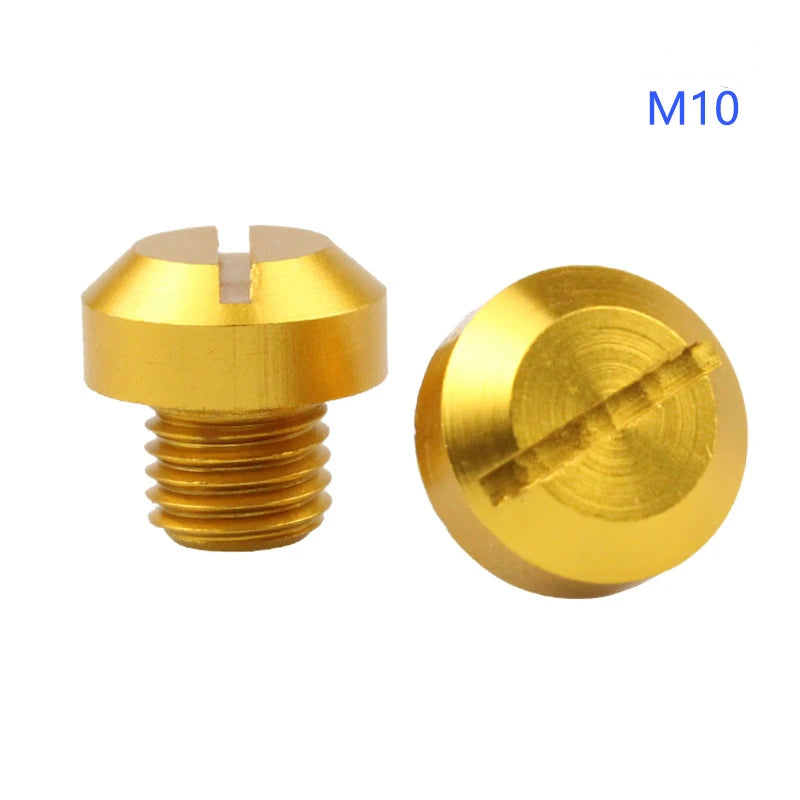 2Pcs M10 Anti-Rust Motorcycle CNC Aluminum Rear view Mirror Hole Plugs Screws Rearview Mirror Holder Motorcycle Accessories