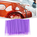 100pcs Paint Brushes Paint Touch-up Dentistry Pen Car Applicator Stick Once-only Use Automobile Pen Cleaning Stick Paint Brushes