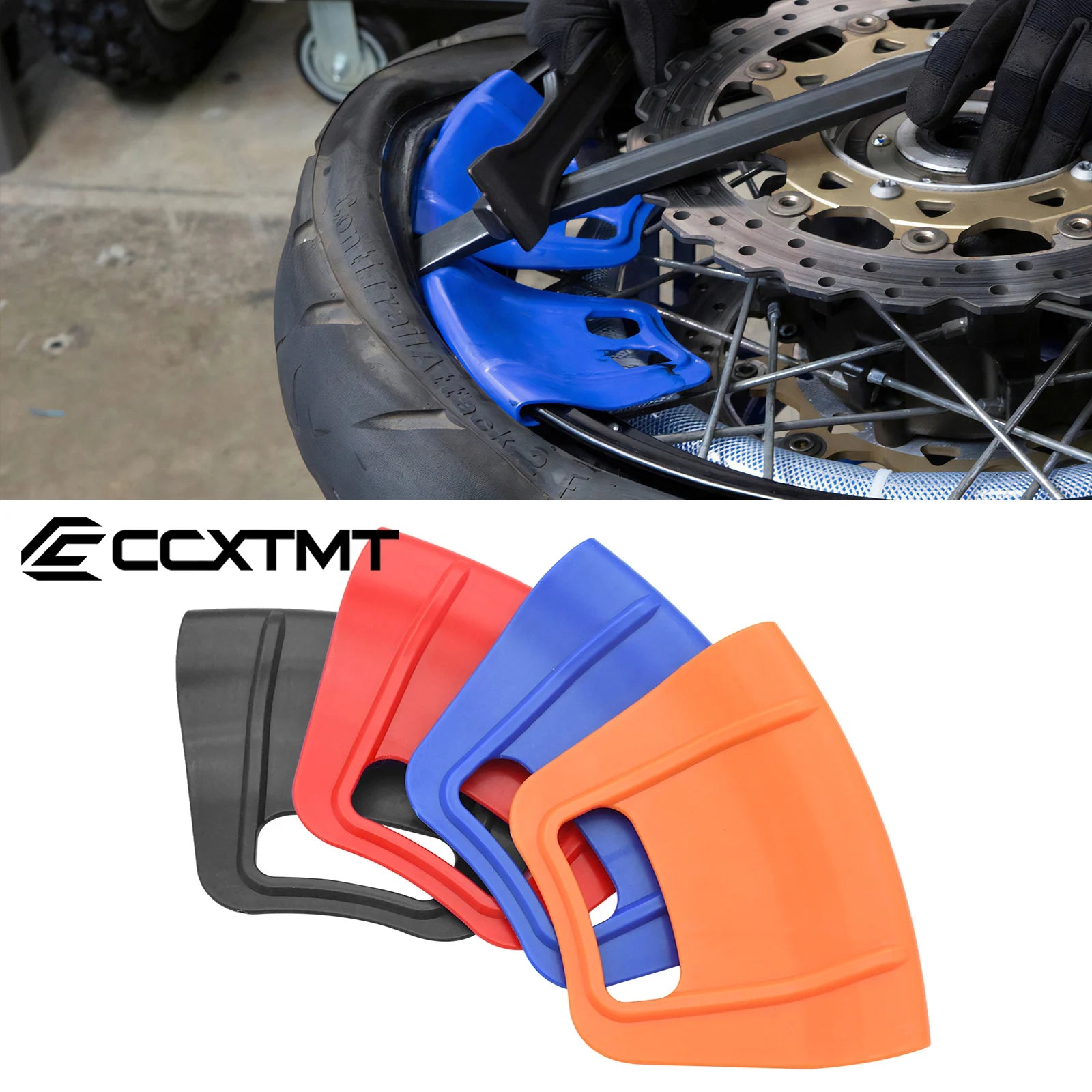 Motorcycle Tyre Tire Installation Rim Protectors Rim Shields Guards Wheel and Tire Repair Tool For ATV Honda KTM Yamaha Kawasaki
