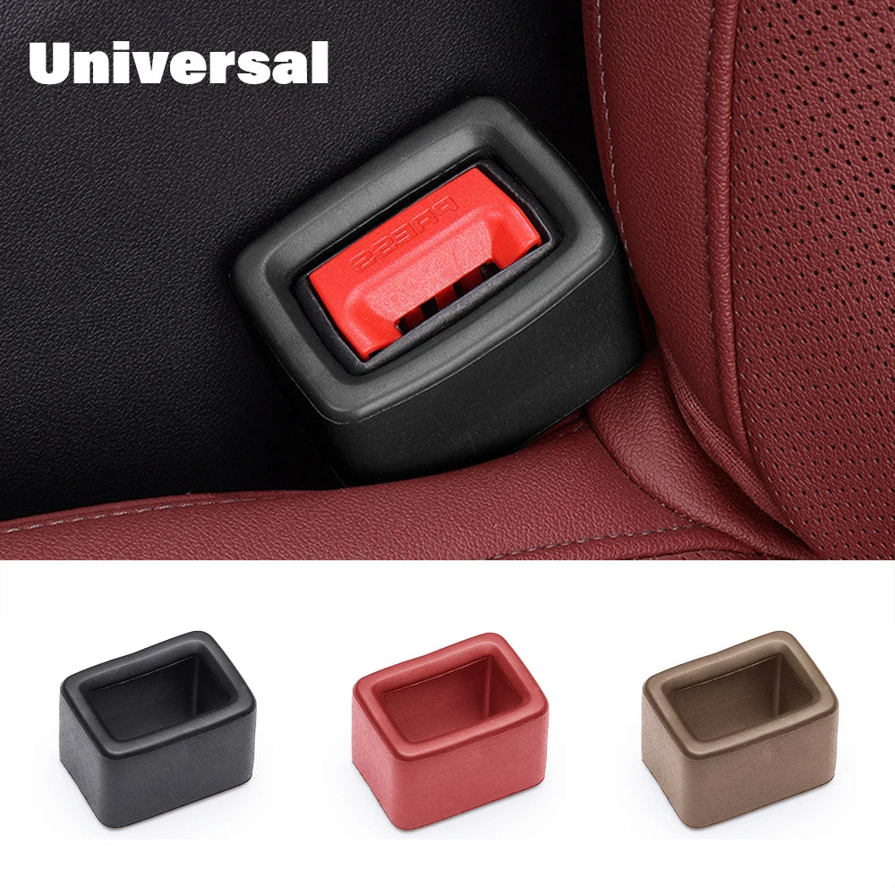 Up Car Seatbelt Guard Seat Belt Holder Silicone Buckle Protective Cover Automobile Seat Belt in Upright Position Accessories