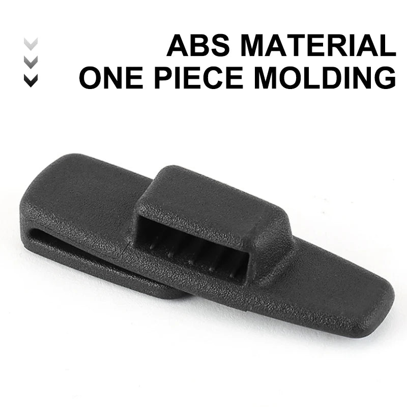SEAMETAL 2pcs Car Seat Belt Holder Clip ABS Safety Belt Clip Prevent Falling Universal Seat Belt Accessories Stay in Position