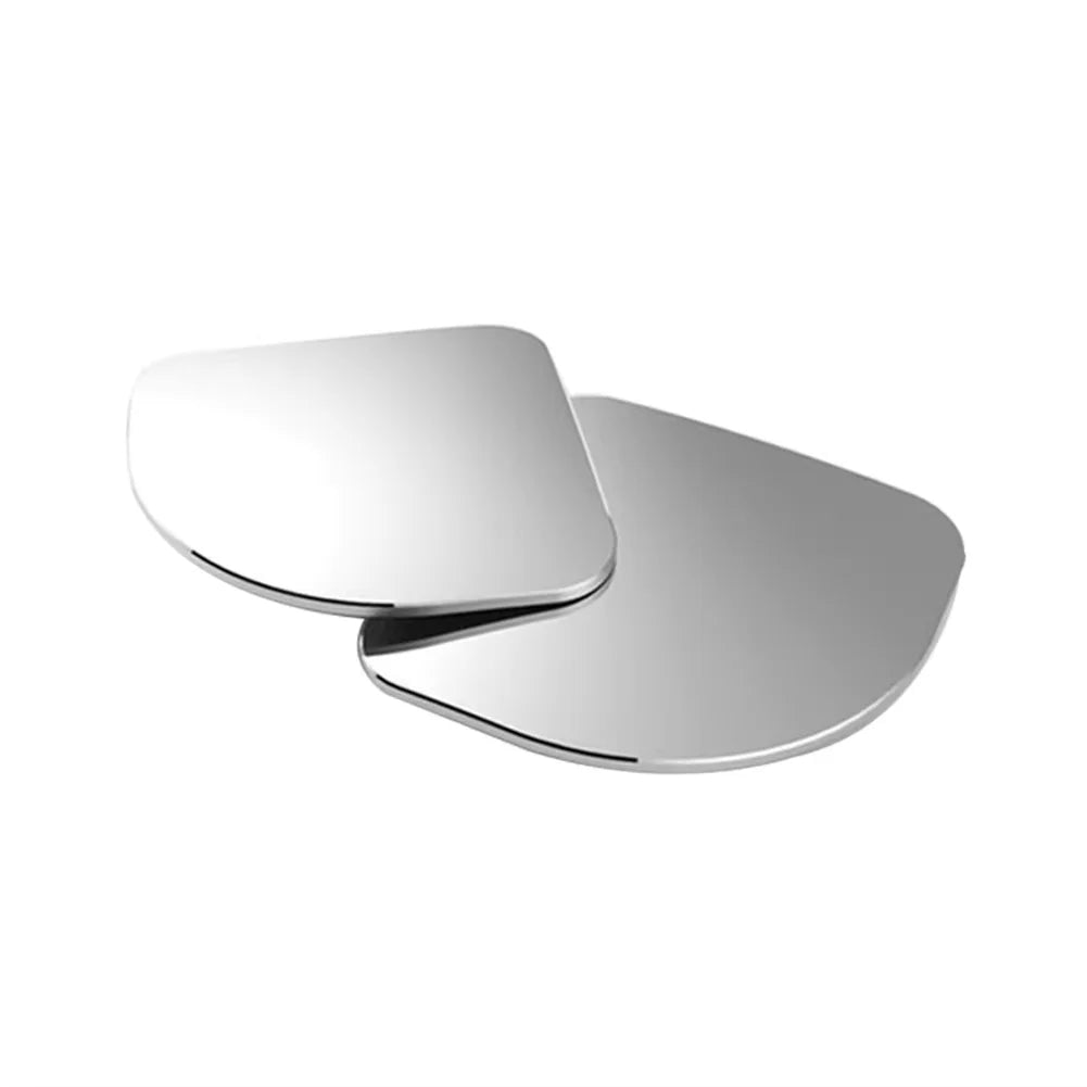 1Pair Car Blind Spot Mirror 360 Degree Adjustable Car Rearview Convex Mirror For Car Reverse Wide Angle Parking Rimless Mirrors
