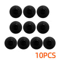 YONGRUN 10/20/30PCS Car Door Crash Pads Black Noise Reducing Self-Adhesive Silicone Pads Trunk Shock-Absorbing Silicone Pads
