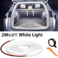 Car high brightness trunk lighting ambient light interior decoration LED wiring free automatic sensing tailgate light strip