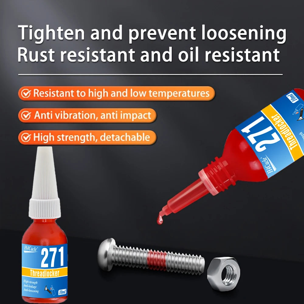 thread adhesive Special adhesive for anti-loosening and fastening Prevent loosening of automobile hub screws Detachable screw ad