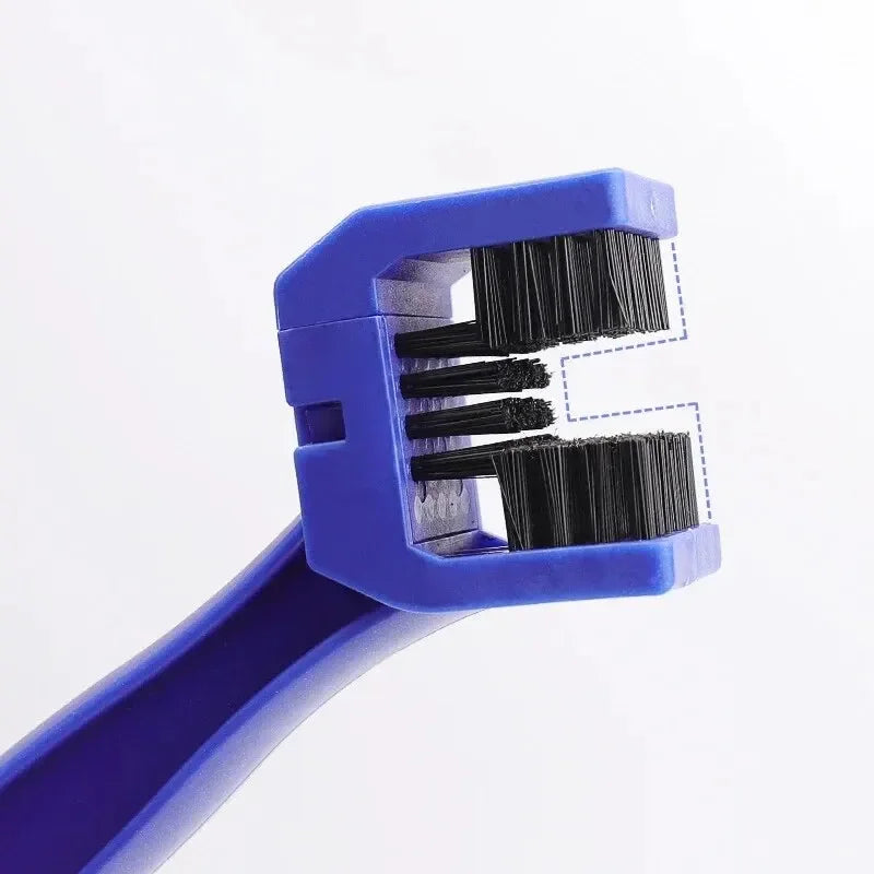 Ins Hot Products Motorcycle Chain Brush Cleaner Plastic Bicycle E-bikeOutdoor Scrubber Road Care Tools Motorcycle Parts