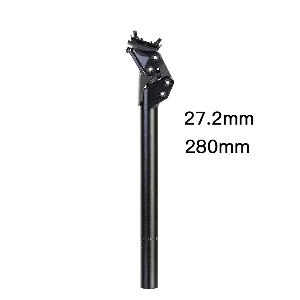 Suspension Seatpost for Bicycles, Shock-Absorber Bike Seat Post for Road, Gravel, Hybrid, and E-Bikes