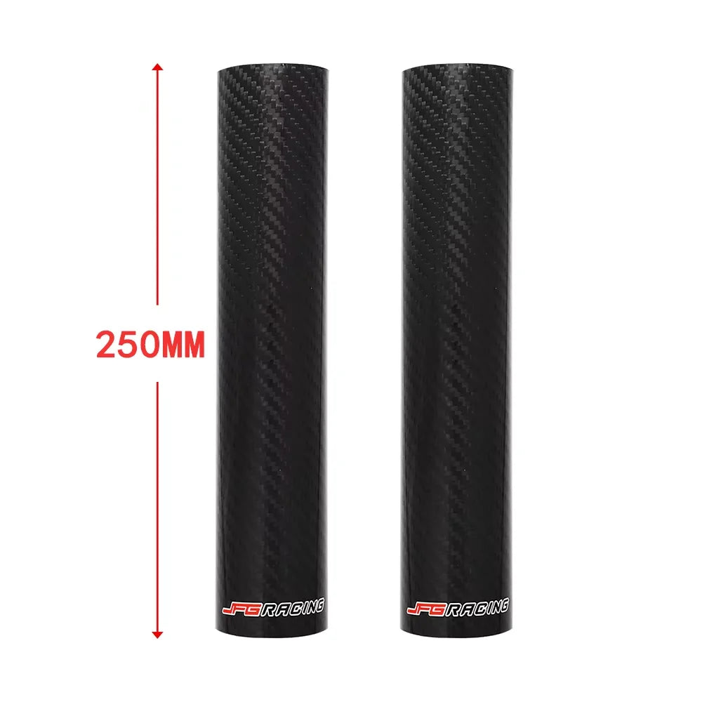 Motorcycle Carbon Fiber Front Fork Guard Wrap Cover Accessory For YAMAHA HONDA KTM EXC SX SXF XC XCF XCW 125 250 350 450 530 JFG
