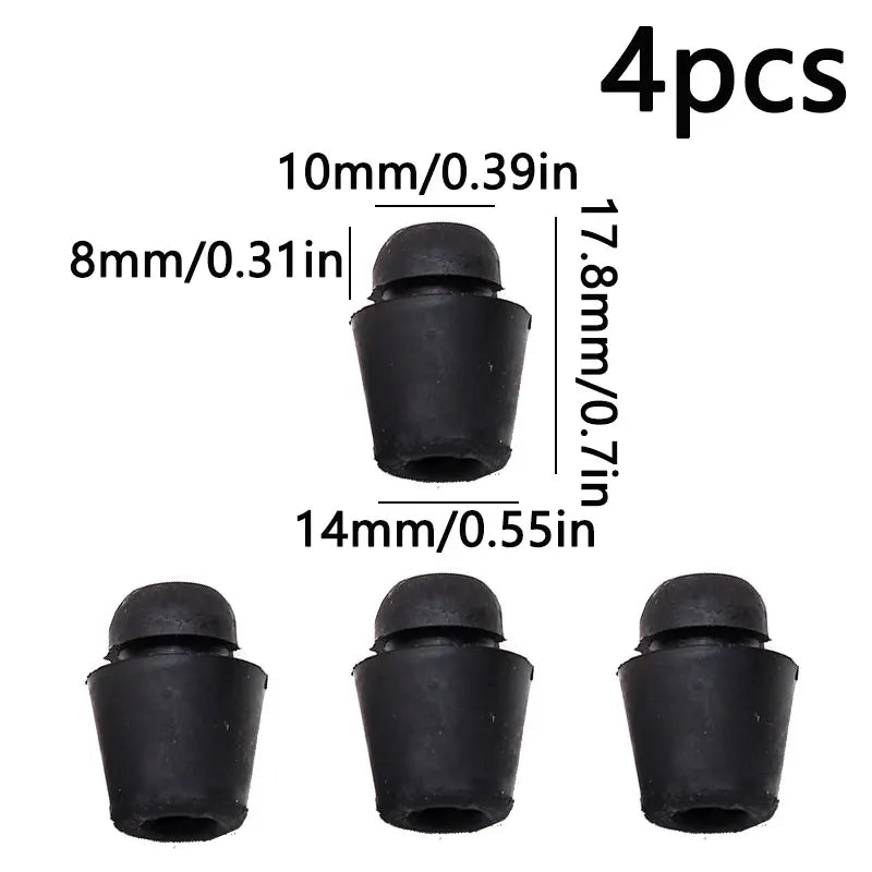 4-20Pcs Car Door Bumper Guards Door Pad Absorber Universal Car Door Anti Shock Rubber Protector Auto
