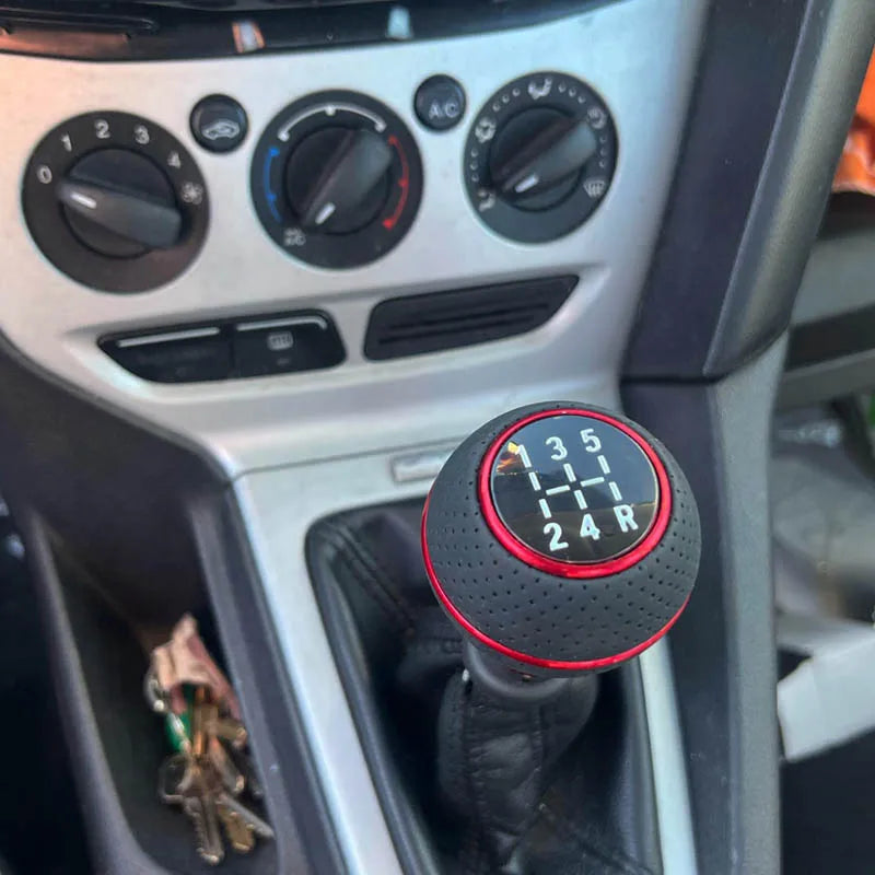 5 Speed Universal Aluminium Car Gear Shift Knob M8 M10 M11 M12 For Manual Transmission Automatic Gear level Knob Shift Lever
