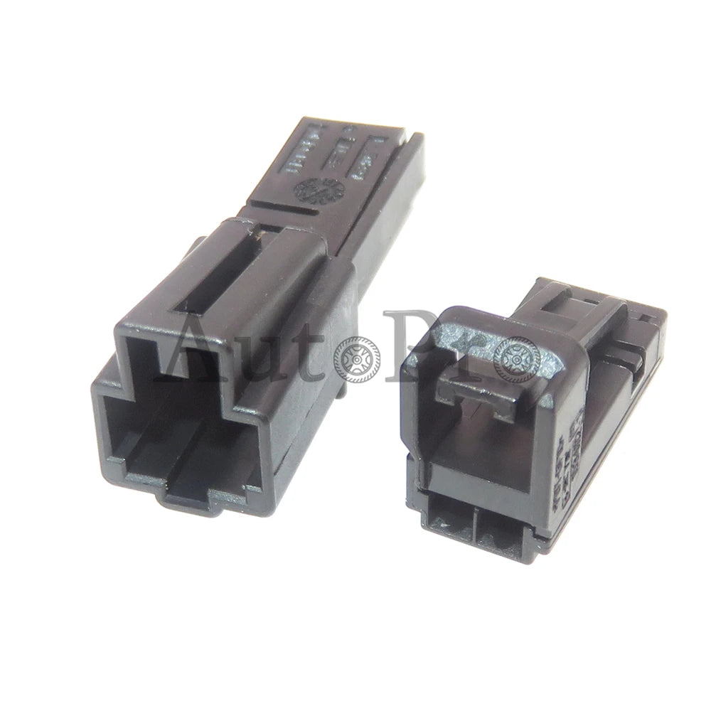 1 Set 2 Hole 4B0971832 4E0972575 1-1534113-1 1534155-1 AC Assembly Car License Plate Lamp Wire Harness Plug With Terminal for VW