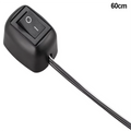 Universal Car Switch Paste Type Toggle Switch with Cable 60cm/100cm DC 12V for Fog Ring Drive Lights Neon Lights Mini Button