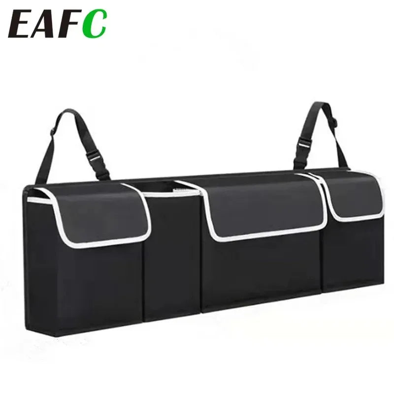 Car Trunk Organizer Backseat Storage Bag High Capacity Multi-use Oxford Car Seat Back Organizers Automobile Interior