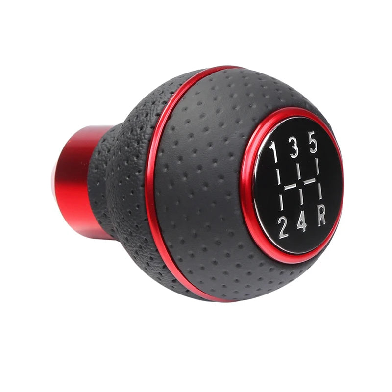 5 Speed Universal Aluminium Car Gear Shift Knob M8 M10 M11 M12 For Manual Transmission Automatic Gear level Knob Shift Lever