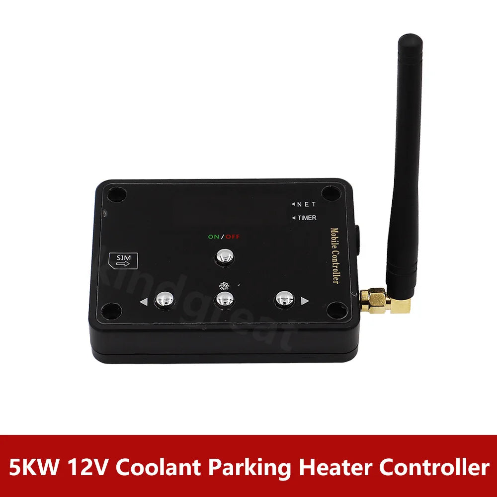 12V 5KW Coolant Parking Heater Controller LCD/GSM Phone Controller fit RV Boat Caravan Motorhome Car Hydronic Heater
