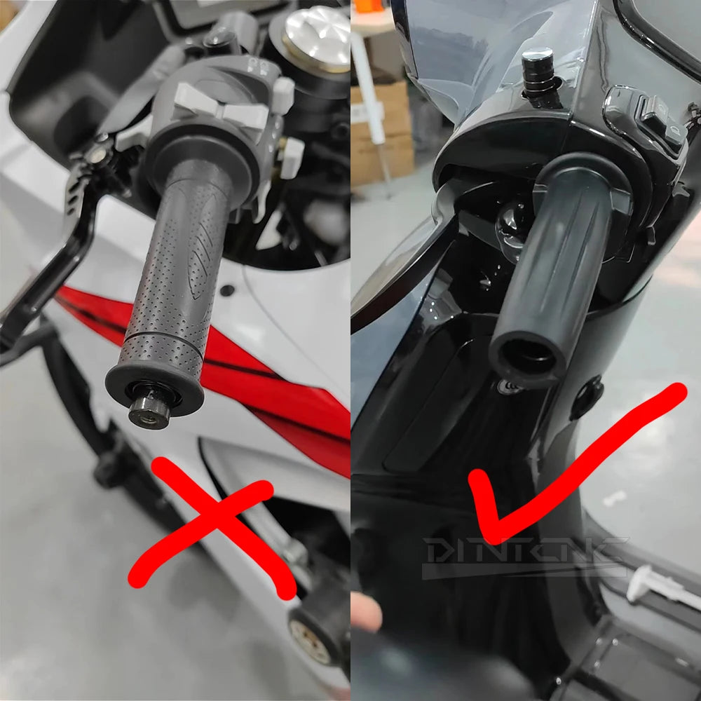 Motorcycle Accessories Bicycle Tram Off-Road Vehicle All-Terrain Universal Handlebar End Rearview Mirrors 95MM Glass Side Mirror