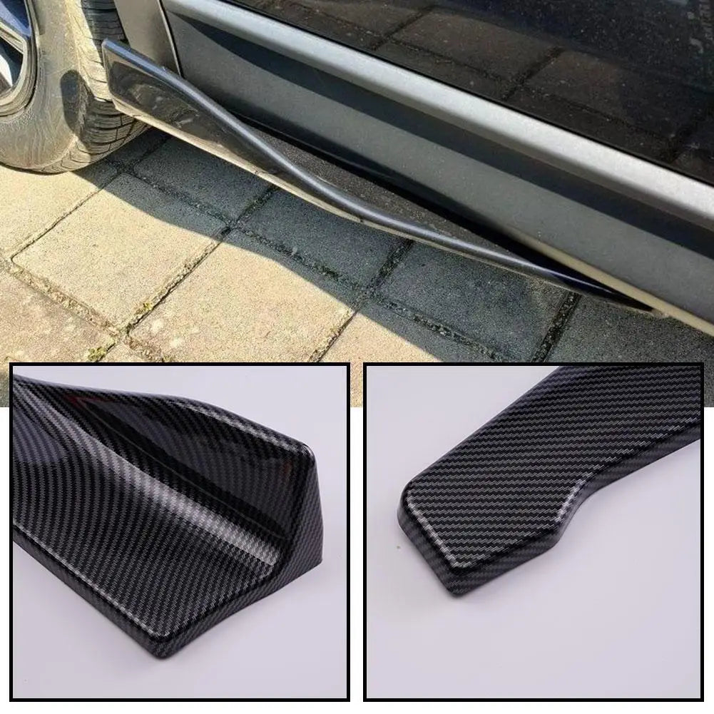 Universal Car Bumper Lip Spoiler Front Rear Splitter Diffuser Strip Scratch Protector Auto Body Styling Accessories