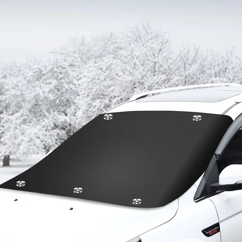 Car Summer Sunshade Half Cover Auto Cover Front Windshield Sun Protection Heat Insulation Snow Shield Anti Snow Frost Car Cover