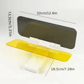Dual Purpose Car Sun Visor - Day & Night Anti Glare Visor Extender with Night Driving Shield & UV Protection for SUVs, Trucks