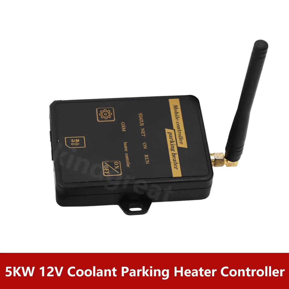 12V 5KW Coolant Parking Heater Controller LCD/GSM Phone Controller fit RV Boat Caravan Motorhome Car Hydronic Heater
