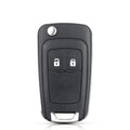 KEYYOU Flip Folding Remote Car Key Shell For Chevrolet Cruze Epica Lova Camaro Impala
